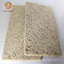 Stadium Decoration Sound Absorption Wood Wool Acoustic Panel